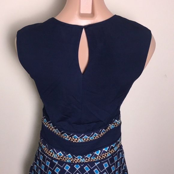 Diane Von Furstenberg Rosalie Midnight Navy Dress - Picture 8 of 13